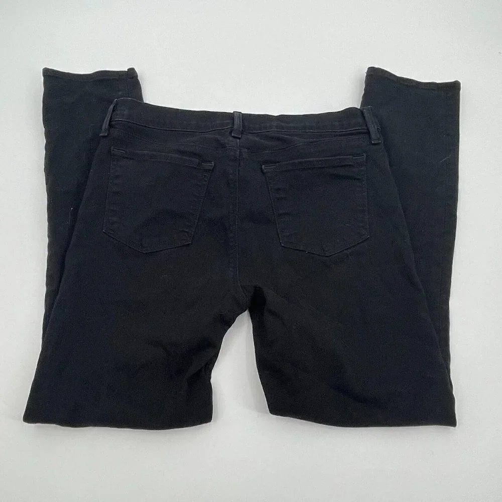 J Brand Womens Jeans 31 Skinny Leg Shadow Denim Black Casual Stretchy Comfort